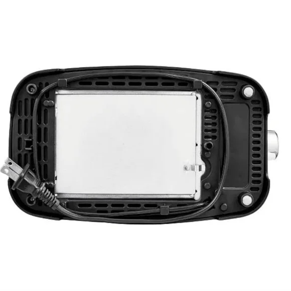 Sleek Black Kitchen Toaster with Modern Design - Picture 3 of 8